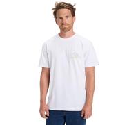 Quiksilver T-Shirt Manche Courtes Light Waves SS Homme Blanc M