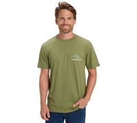Quiksilver T-Shirt Manche Courtes Light Waves SS Homme Vert S