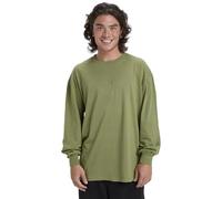 Quiksilver T-Shirt Manche Courtes Salt Water LS Homme Vert M