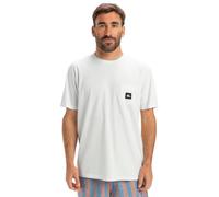 Quiksilver T-Shirt Manche Courtes Salt Water Pocket SS Tee Homme Blanc M