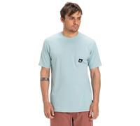 Quiksilver T-Shirt Manche Courtes Salt Water Pocket SS Tee Homme Bleu M