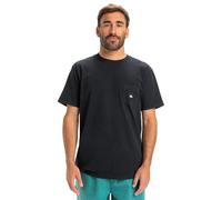 Quiksilver T-Shirt Manche Courtes Salt Water Pocket SS Tee Homme Noir S