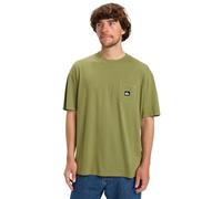 Quiksilver T-Shirt Manche Courtes Salt Water Pocket SS Tee Homme Vert M