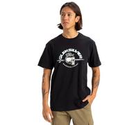 Quiksilver T-Shirt Manche Courtes Skull Lines SS Homme Noir XL