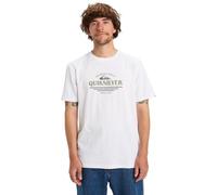 Quiksilver T-Shirt Manche Courtes Type Line SS Homme Blanc M