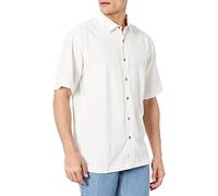 Quiksilver Tahiti Palms Chemise 4 Boutons Bas, Blanc, L Homme