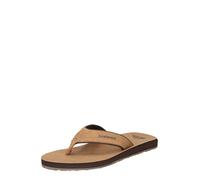 QUIKSILVER Tongs 'Carver' camel / noir, Taille 40