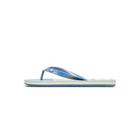 QUIKSILVER Tongs 'Molokai' bleu clair / jaune d'or / blanc, Taille 45