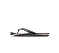 QUIKSILVER Tongs 'Molokai' gris clair / rouge clair / noir, Taille 39