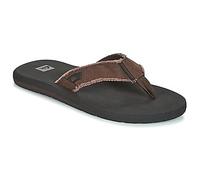 Quiksilver Monkey Abyss, Tongs Homme, Marron (Sole: Black/ Upper: Brown), 39 EU