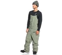 Quiksilver Utility Bib Pants, Sea Spray, XS Men's