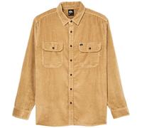 Quiksilver Venture Cord Long Sleeve Shirt Beige M Homme