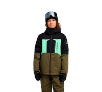 Quiksilver - Veste de ski/snowboard - Dawson Youth Jacket Grape Leaf - Taille Enfant 10 ans - Kaki Kaki 10 ans