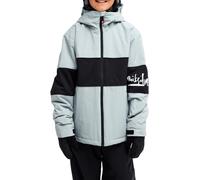 Quiksilver - Veste de ski/snowboard - High In The Hood Youth Jacket Quarry en Nylon - Taille Enfant 14 ans - Blanc Blanc 14 ans