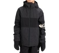 Quiksilver - Veste de ski/snowboard - High In The Hood Youth Jacket True Black - Taille Enfant 10 ans - Noir Noir 10 ans