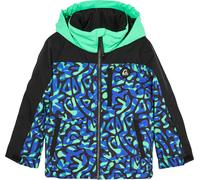 Quiksilver - Veste de ski/snowboard - Little Mission Kids Jacket Bubble Form Kids Spring Bouquet - Taille Enfant 4-5ans - Bleu Bleu 4-5ans