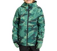 Quiksilver - Veste de ski/snowboard - Mission Printed Youth Jacket Camostrokes Trekking Green - Taille Enfant 8 ans - Vert Vert 8 ans