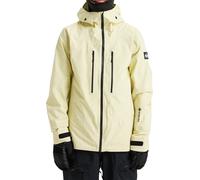 Quiksilver - Veste de ski/snowboard stretch en GORE-TEX - Pro Path Stretch Gore-Tex Jacket Pastel Yellow pour Homme - Taille L - Jaune Jaune L