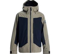 Quiksilver - Veste de ski/snowboard stretch en PrimaLoft® Silver Active - Ultralight Stretch 20k Jacket Fallen Rock pour Homme - Taille L - Gris Gris L