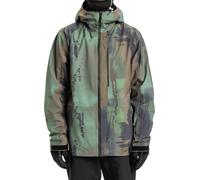 Quiksilver - Veste de ski/snowboard stretch - Muldrow 20k Jacket Bloomfade Dark Ivy pour Homme - Taille M - Kaki Kaki M