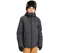 Quiksilver Mission Printed Jacket Noir,Gris 14 Years Garçon