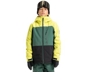 Quiksilver Veste de Snow Side Hit Block Jacket Garçon 8-16 Ans Noir 14