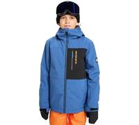 Quiksilver Veste de Snow Side Hit Solid Jacket Garçon 4-16 Bleu 4-5Y