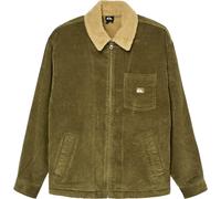 Quiksilver - Veste en velours côtelé - Sherpa Harrington Jacket Grape Leaf en Coton - Taille M - Kaki Kaki M