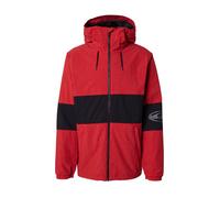 QUIKSILVER Veste fonctionnelle 'HIGH IN TH HOOD' gris / rouge / noir / blanc, Taille M