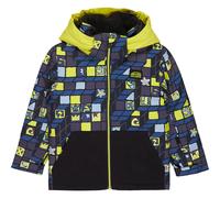 Quiksilver - Veste de ski/snowboard - Little Mission Kids Jacket 3D Checker Yellow Plum - Taille Enfant 6-7ans - Jaune Jaune 6-7ans