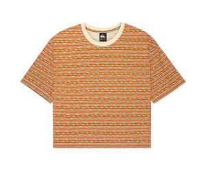Quiksilver - Women's Boyfriend Crop - Débardeur - M/L - bone white horizons qsw horizons
