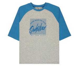 Quiksilver - Women's Bridge End - T-shirt - M - light grey heather