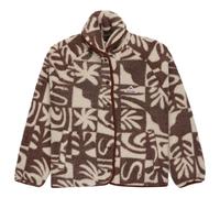 Quiksilver - Women's Chalok Sherpa - Veste polaire - M - chocolate brown / chalok checker