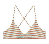 Quiksilver - Women's Clickity Clack Top - Haut de maillot - S - tobacco clickity stripe