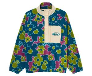 Quiksilver - Women's Renek HZ Polar - Pull polaire - S - calliste green pixelated flowe