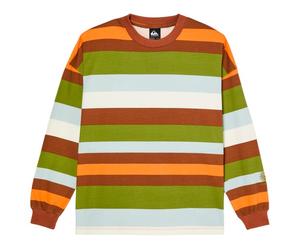 Quiksilver - Women's Sibbald L/S Tee - Pull - XS - rawhide stripe qsw