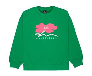 Quiksilver - Women's Standard Crew - Pull - XS - leprechaun