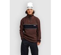 Quiksilver Yg Cruz Polar Half-Zip Pull polaire marron XL