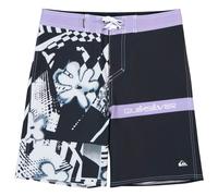 Quiksilver - Youth's Surfsilk Straight 17'' - Boardshort - 140/146 - S - black block momentum