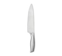 QUILINART Couteau de chef professionnel 20 cm - Couteau de cuisine multifonction en acier inoxydable 3CR14, manche creux non corrosif - Passe au lave-vaisselle - tranchant comme un rasoir - Argent