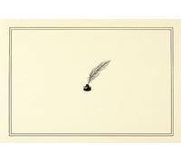 Quill Pen and Ink Notecards