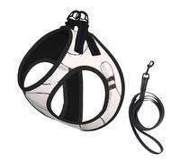 Quilles et Boules de Bowling,Harnais pour Animaux de Compagnie, Harnais réfléchissant réglable pour Chien,S