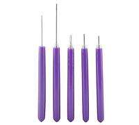 Quilling Tool Set Paper Quilling Tools Kit 5 Pcs Different Size Slotted Tools for DIY Crafting Beginners Plastic Metal 40g