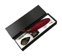Quills Pen Vintage INKES INKS DIMING STEM Écriture Manuscrit Avec Ensemble De Cadeaux D'anniversaire D'encres