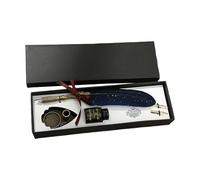 Quills Pen Vintage INKES INKS DIMING STEM Écriture Manuscrit Avec Ensemble De Cadeaux D'anniversaire D'encres
