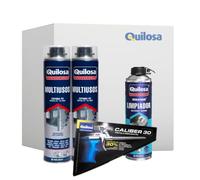 QUILOSA - Kit pistolet à mousse quilosa Caliber 30 + 2 flacons de mousse polyuréthane quilosa Orbafoam 750 ml + nettoyant mousse polyuréthane quilosa 500 ml