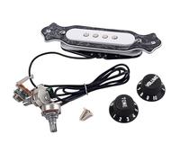 QUILSTM Accessoires et pièces pour guitare : transducteur | Noiseless Class, solutions innovantes avec de cuivre, clip de Pour micro magnétique, rosace, volume, tonalité,