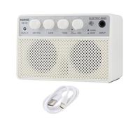 QUILSTM Ampli basse électrique compact avec haut-parleur intégré, idéal | les musiciens recherchant un volume sonore élevé et une grande puissance, parfait pour les musiciens nomades. Mini ampli