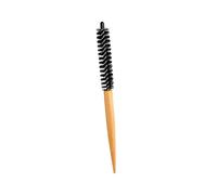 QUILSTM Brosse de coiffure de voyage avec poils en nylon, idéale pour le brushing des cheveux courts, mini peigne rond de poche, brosse de coiffure