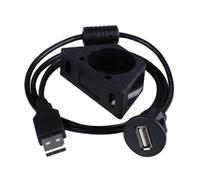 QUILSTM Câble d'extension USB 0 mâle-Femelle pour Panneau de Montage : Solutions de Montage innovantes permettant l'accès USB dans Les Voitures ; Support
